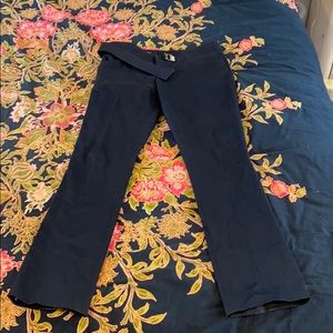 Gucci Trousers with gold belt